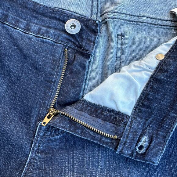 Torrid 14 Plus Skinny Jeans Mid Rise Dark Wash Stretch Denim - Picture 6 of 8